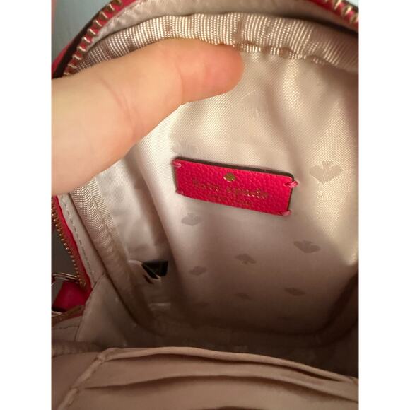 Kate Spade Rosie North South Crossbody, pink, with mini pouch. - Picture 4 of 6